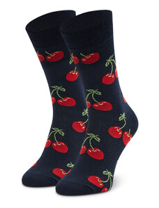 Happy Socks Skarpety wysokie unisex CHE01-6050 Granatowy