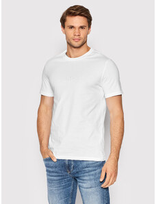 Guess T-Shirt M2YI72 I3Z11 Biały Slim Fit