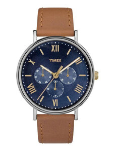 Timex Zegarek Southview Multifunction TW2R29100 Brązowy