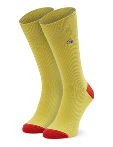 Happy Socks Skarpety wysokie unisex REGLA01-2000 Żółty