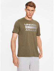 Under Armour T-Shirt Ua Team Issue Wordmark Ss 1329582 Khaki Loose Fit