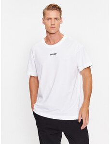 Hugo T-Shirt 50493057 Biały Relaxed Fit