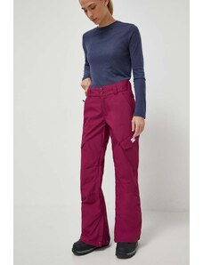 DC spodnie Nonchalant kolor bordowy
