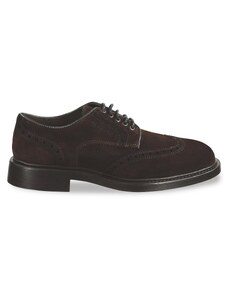 Półbuty Gant Millbro Low Lace Shoes 27633418 Dark Brown