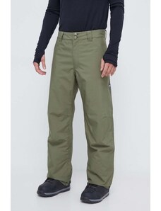 DC spodnie Snow Chino kolor zielony