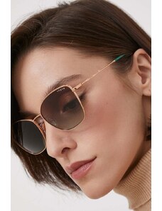 VOGUE okulary przeciwsłoneczne damskie kolor brązowy