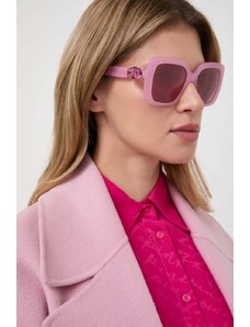 Swarovski okulary przeciwsłoneczne 5679538 LUCENT damskie kolor różowy