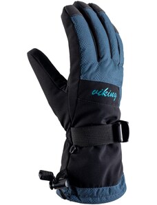 Damskie rękawiczki narciarskie Viking Tanuka turkusowe