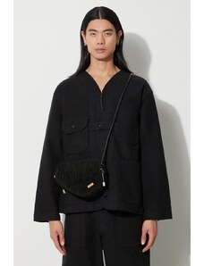 Engineered Garments kurtka bawełniana Shooting Jacket kolor czarny przejściowa 23F1D061.SD010