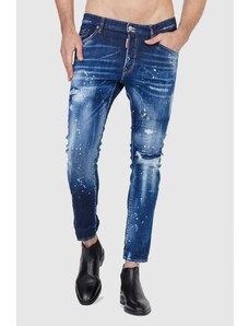 DSQUARED2 Niebieskie jeansy męskie Skater jean, Wybierz rozmiar 50