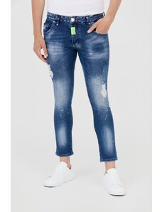 PHILIPP PLEIN Niebieskie męskie jeansy, Wybierz rozmiar 34