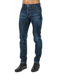 DSQUARED2 Granatowe jeansy cool guy jean, Wybierz rozmiar 50