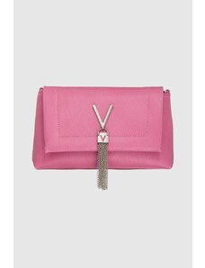 Valentino by Mario Valentino VALENTINO Różowa torebka z ozdobnym V oceania re satchel