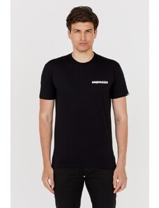 DSQUARED2 Czarny t-shirt męski cool fit, Wybierz rozmiar XXL