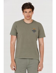 AERONAUTICA MILITARE Zielony t-shirt męski, Wybierz rozmiar 3XL