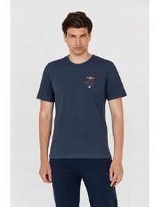 AERONAUTICA MILITARE Granatowy t-shirt męski, Wybierz rozmiar 3XL