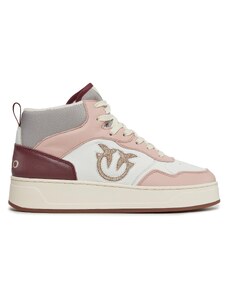 Sneakersy Pinko Detroit 101690 A188 Off White/Rosa/Grigio B57