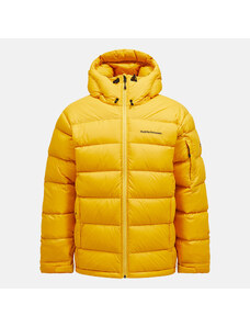 Męska Kurtka zimowa pikowana Peak Performance M Frost Down Jacket G79634030_Ry1 – Złoty
