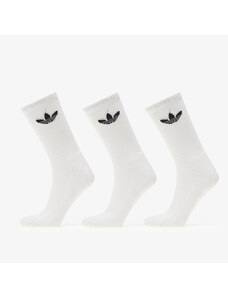 adidas Originals Męskie skarpety adidas Trefoil Cushion Crew Socks 3-Pack White