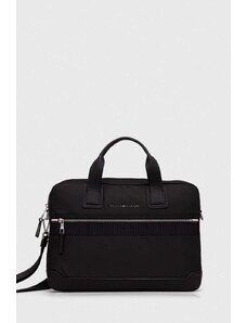 Tommy Hilfiger torba na laptopa kolor czarny
