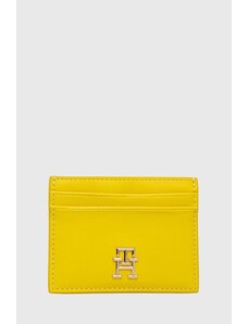 Tommy Hilfiger portfel kolor żółty AW0AW15751