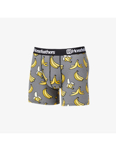 Bokserki Horsefeathers Sidney Boxer Shorts Grey/ Bananas Print
