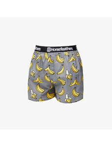 Bokserki Horsefeathers Frazier Boxer Shorts Grey/ Bananas Print