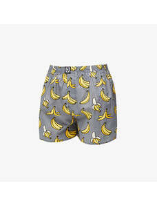 Bokserki Horsefeathers Manny Boxer Shorts Grey/ Bananas Print