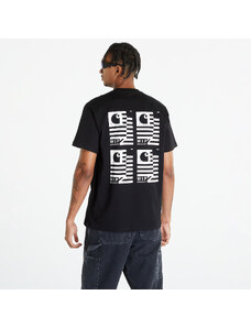 Koszulka męska Carhartt WIP Short Sleeve Stamp State T-Shirt Black/ White