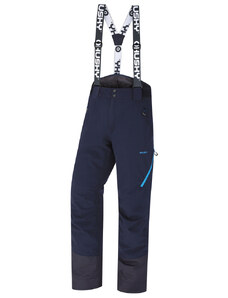 Męskie spodnie narciarskie Husky Mitaly M czarno-niebieskie