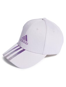 Czapka z daszkiem adidas 3-Stripes Fading Baseball Cap IC9705 silver dawn/violet fusion/violet fusion