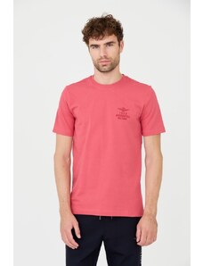 AERONAUTICA MILITARE Różowy t-shirt, Wybierz rozmiar L