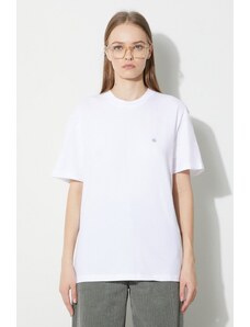 Carhartt WIP t-shirt bawełniany S/S Casey T-Shirt damski kolor biały I032206.0YFXX