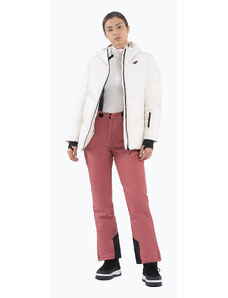 Spodnie narciarskie damskie 4F F400 dark pink