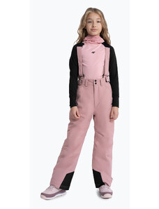 Spodnie narciarskie dziecięce 4F F353 dark pink