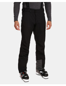 Męskie spodnie narciarskie softshell Kilpi RHEA-M czarne