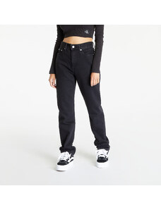 Spodnie damskie Calvin Klein Jeans Authentic Slim Straight Black
