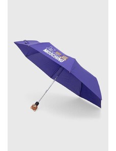 Moschino parasol kolor fioletowy 8061 OPENCLOSEA