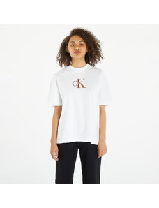 Koszulka damska Calvin Klein Jeans Cotton Monogram T-Shirt Bright White