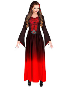 Widmann Sukienka kostiumowa "GOTHIC LADY" w kolorze czarno-czerwonym