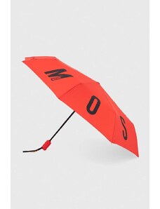 Moschino parasol kolor czerwony 8911 OPENCLOSEA