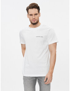 Calvin Klein Jeans T-Shirt J30J323993 Biały Regular Fit