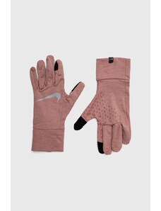 Nike rękawiczki damskie kolor fioletowy