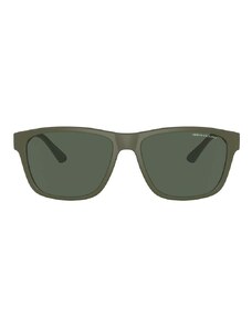 Armani Exchange okulary przeciwsłoneczne męskie kolor zielony
