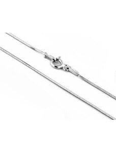 LOVRIN Srebrny łańcuszek 925 linka 8-kątna 45 cm