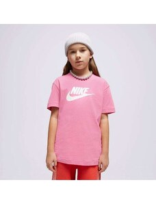 Nike T-Shirt G Nsw Tee Futura Ss Girl Dziecięce Odzież T-shirty FD0928-620 Różowy