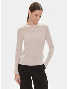 Calvin Klein Sweter K20K205777 Beżowy Regular Fit