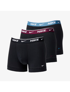 Bokserki Nike Everyday Cotton Stretch Dri-FIT Trunk 3-Pack Black
