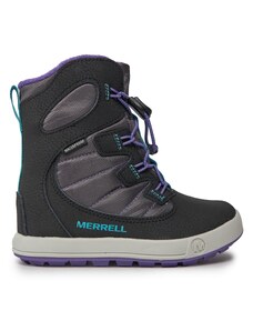 Śniegowce Merrell Snow Bank 4.0 Wtrpf Mk167148 Black/Purple/Turq
