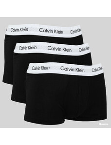 Bokserki Calvin Klein 3 Pack Low Rise Trunks C/O černé